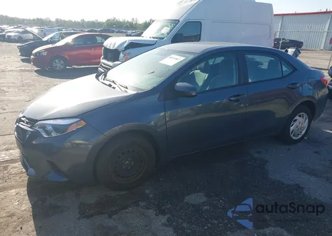 2014 Toyota Corolla L from USA, damaged, VIN 2T1BURHE7EC123390